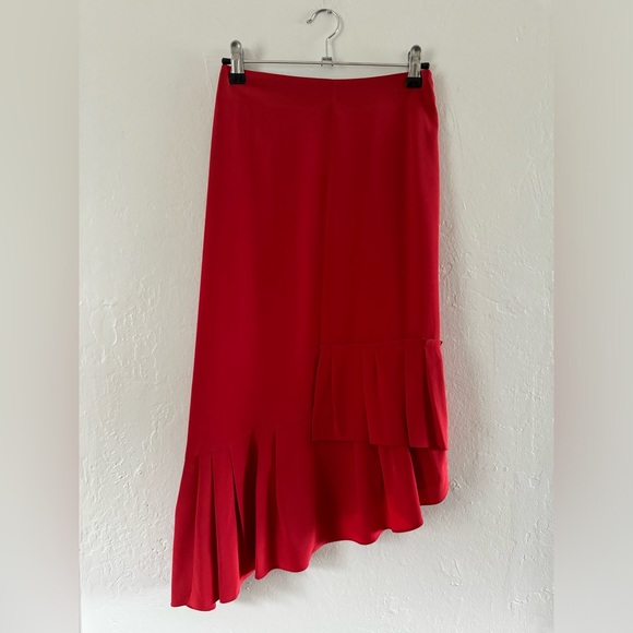 Tibi Silk Ruffled Skirt 2 - Picture 7 of 7